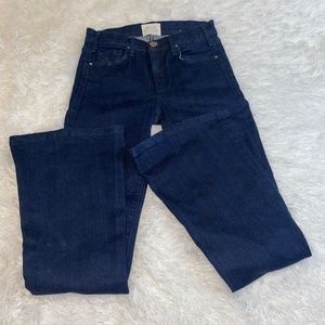 NWOT MCGUIRE dark wash flared denim jeans